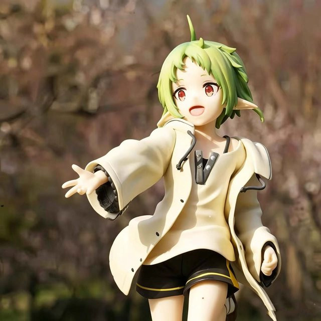 Bandai Mushoku Tensei Magier Roxy Migurdia Actionfigur, 17cm - Bild 1