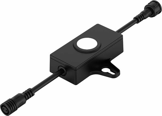 Philips Outdoor-Niedervolt 24 V Außenbeleuchtung mit Dämmerungssensor und Timer in Schwarz mit warmweißem Licht - Bild 1