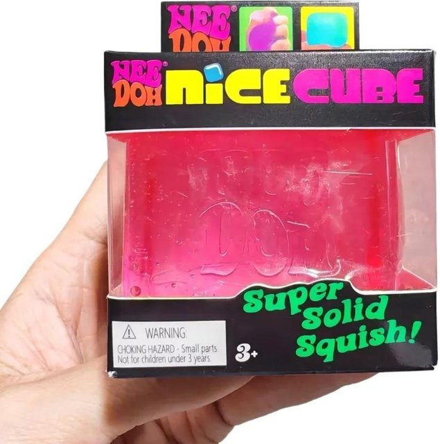 Needoh Nice Cube, Sensorischer Würfel, Fidget Spielzeug - Bild 1