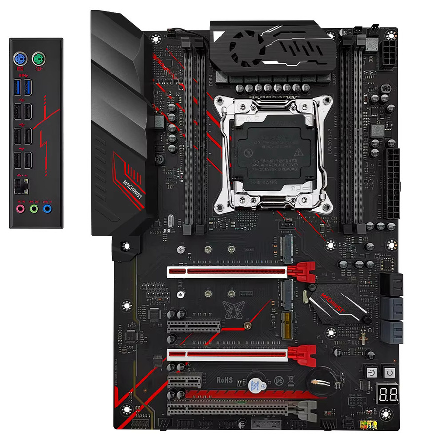 MACHINIST MR9A PRO MAX X99 Motherboard-Set mit Intel Xeon E5-2697 V4 CPU und 32GB DDR4 RAM in Schwarz - Bild 5
