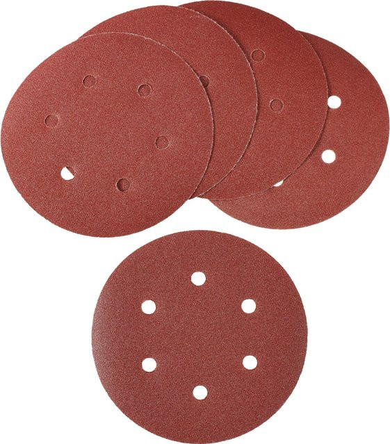 LUX-TOOLS Schleifauflage für Exzenterschleifer mit Ø 150 mm und Körnung 120 für Holz und Metall - Bild 1