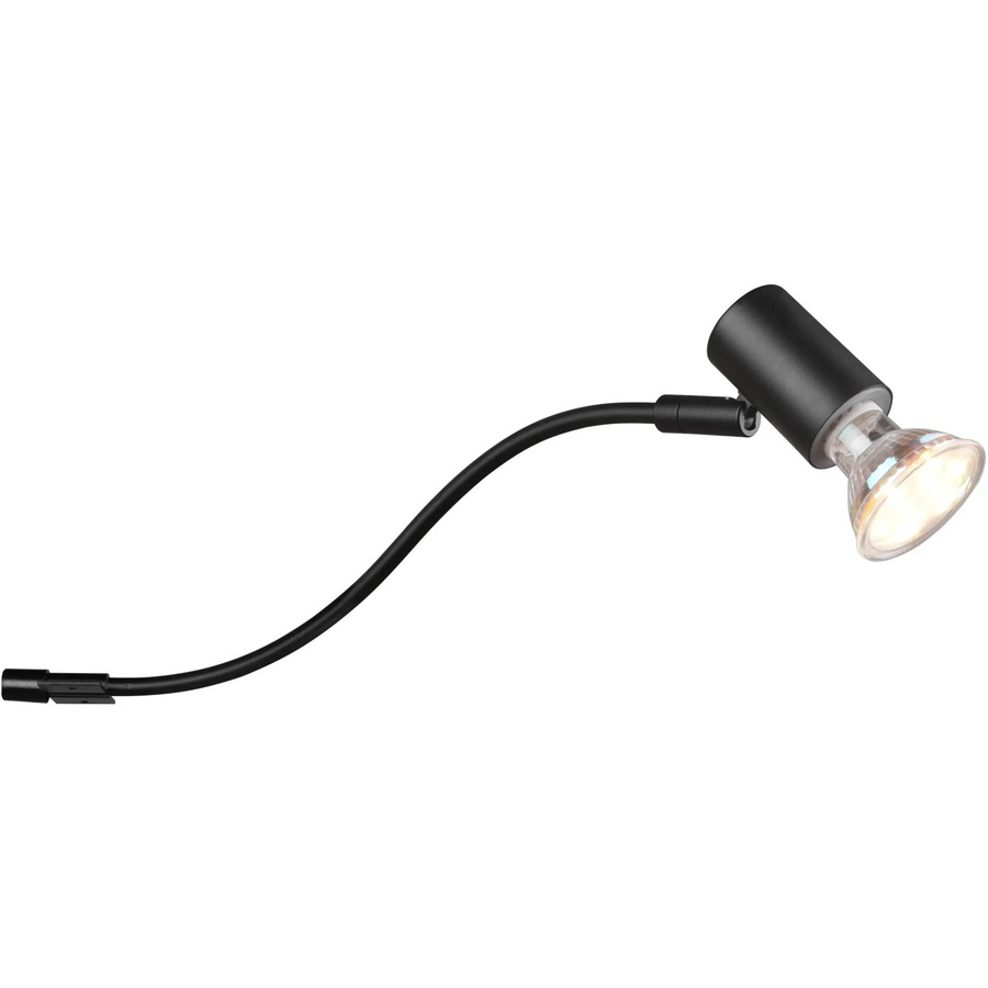 Trio Wandleuchte Giada Schwarz Matt B: 11,4 cm, T: 5,4 cm, H: 34,3 cm - Bild 1