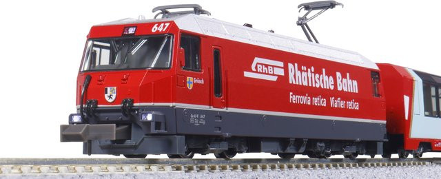 KATO Glacier Express Alpen N-Spur Basis-Set - Bild 1