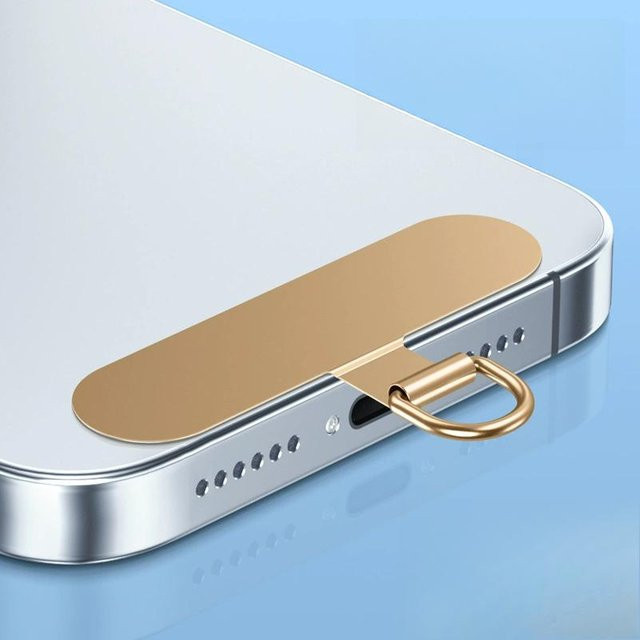 Universal Metall Handy Lanyard Shim aus Edelstahl in Gold von Love Home Garden - Bild 1