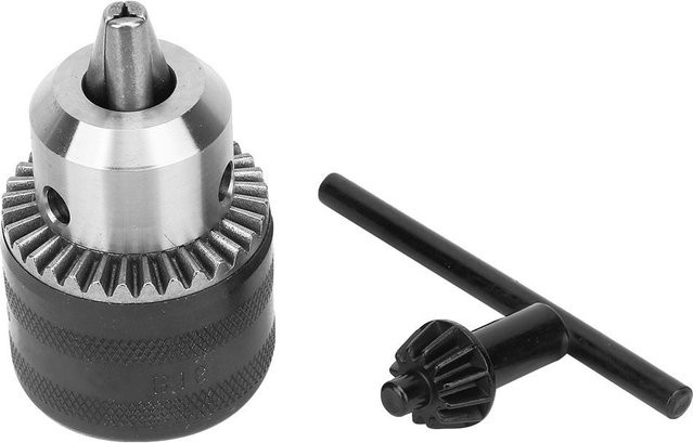 Painter Bohrfutter-Adapter Set B16 13mm mit Schlüssel aus Edelstahl in Silber - Bild 1