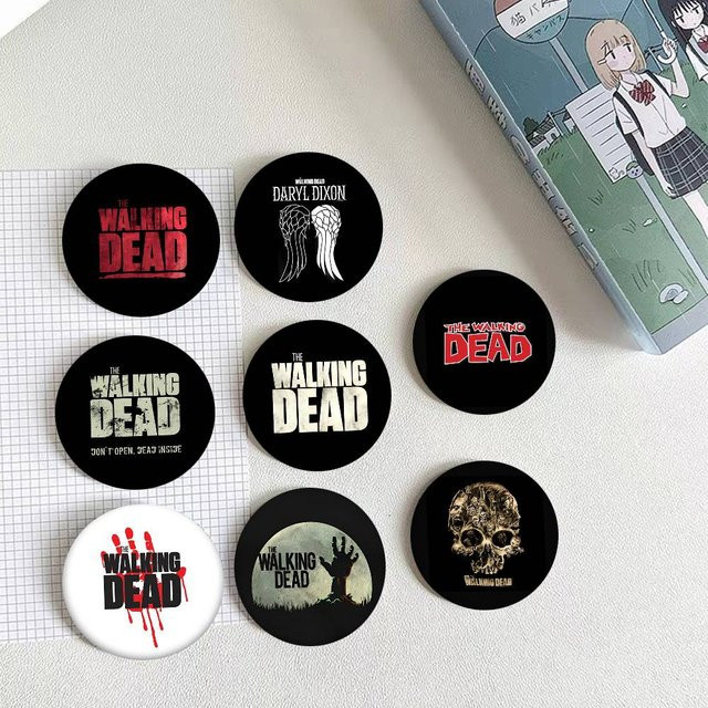 The Walking Dead Brosche, Anstecknadel, Rundes Abzeichen - Bild 1