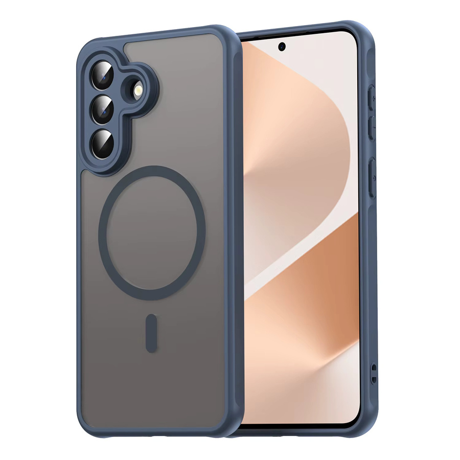 Magnetische Silikon-Hartschalenhülle für Samsung Galaxy A37 5G und Galaxy A57 5G in Schwarz - Bild 2