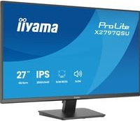 Iiyama ProLite X2797QSU-B1 LED-Monitor mit 27 Zoll IPS-Display, QHD 1440p, Schwarz, HDMI und DisplayPort - Bild 1