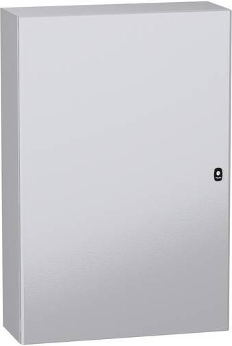 Schneider Electric NSYS3DC12830 Wandgehäuse aus Stahl in Grau, B/H/T: 80 x 120 x 30 cm - Bild 1