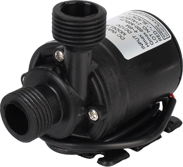 HILIFE Tauchwasserpumpe mit bürstenlosem Motor DC 12V, ultra-leise, 800L/H, für Garten, Brunnen und Kühlsysteme - Bild 1