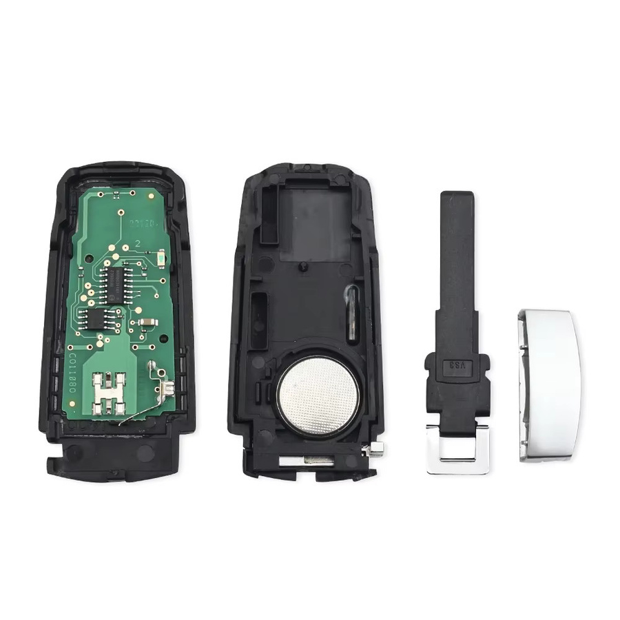Keyyou Smart Remote Key Fob ungeschnitten 433MHz ID48 Chip für Volkswagen VW Passat B6 3C B7 Magotan CC in Schwarz - Bild 2