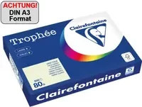 Clairefontaine Trophée Color Kopierpapier DIN A3, 80 g/m², 500 Blatt, Mehrfarbig, Matt - Bild 1