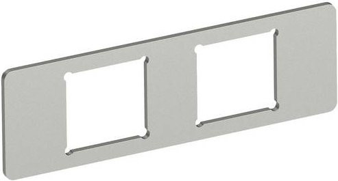 OBO Bettermann MPMT45 2A Montageplatte in Grau - Bild 1