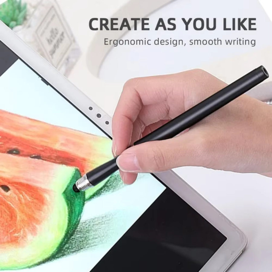 Stonego 2-in-1 Kapazitiver Touch-Stift und Zeichenwerkzeug für Mobiltelefone und Pads in Silber - Bild 5