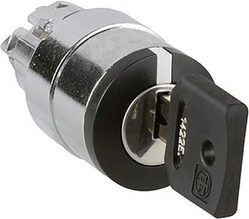 Schneider Electric ZB4BG6K2433A Drucktaster-Frontelement aus Metall in Silber - Bild 1