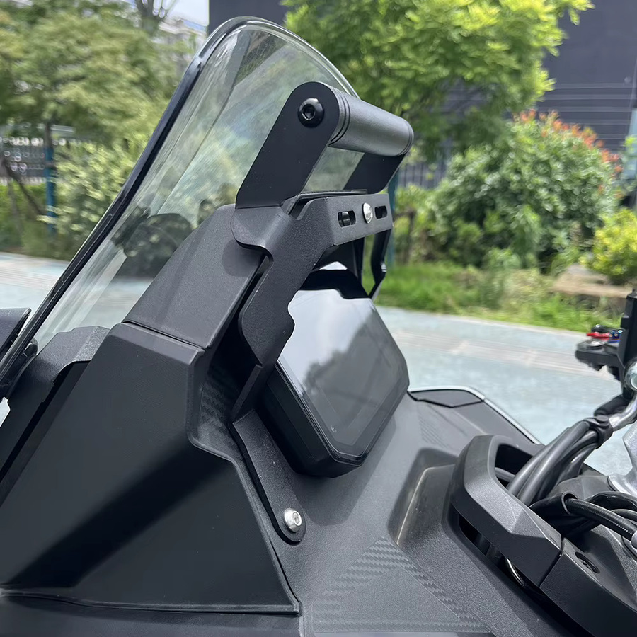 Motorrad Telefonhalterung und GPS Navigation Halterung für VOGE SR1 ADV 125 ADV25 SR150S SR150 S 2025 in Schwarz - Bild 2