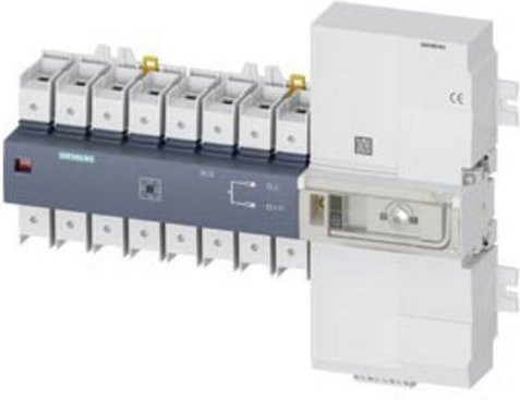 Siemens Netzumschalter Schwarz 4polig 63A 415 V/AC 3KC64262TA200TA3 - Bild 1