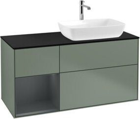 V&B Waschtischunterschrank Finion in Lackausführung, Breite: 120 cm, Tiefe: 50,1 cm, Höhe: 50,1 cm - Bild 1