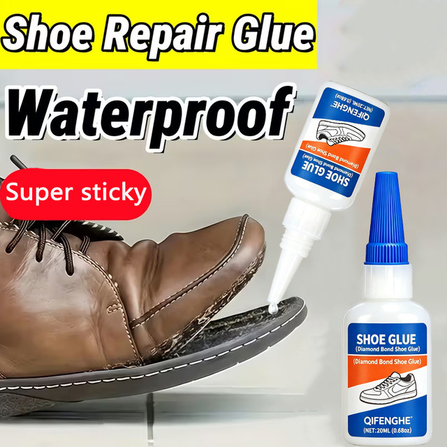 Universeller Multimaterial-Schuhkleber in Weiß zur Reparatur von Sneakern, Leder und Leinen - Bild 1
