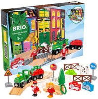 BRIO Weihnachtshaus Adventskalender, Spielfahrzeug, Holz, ab 3 Jahre - Bild 1