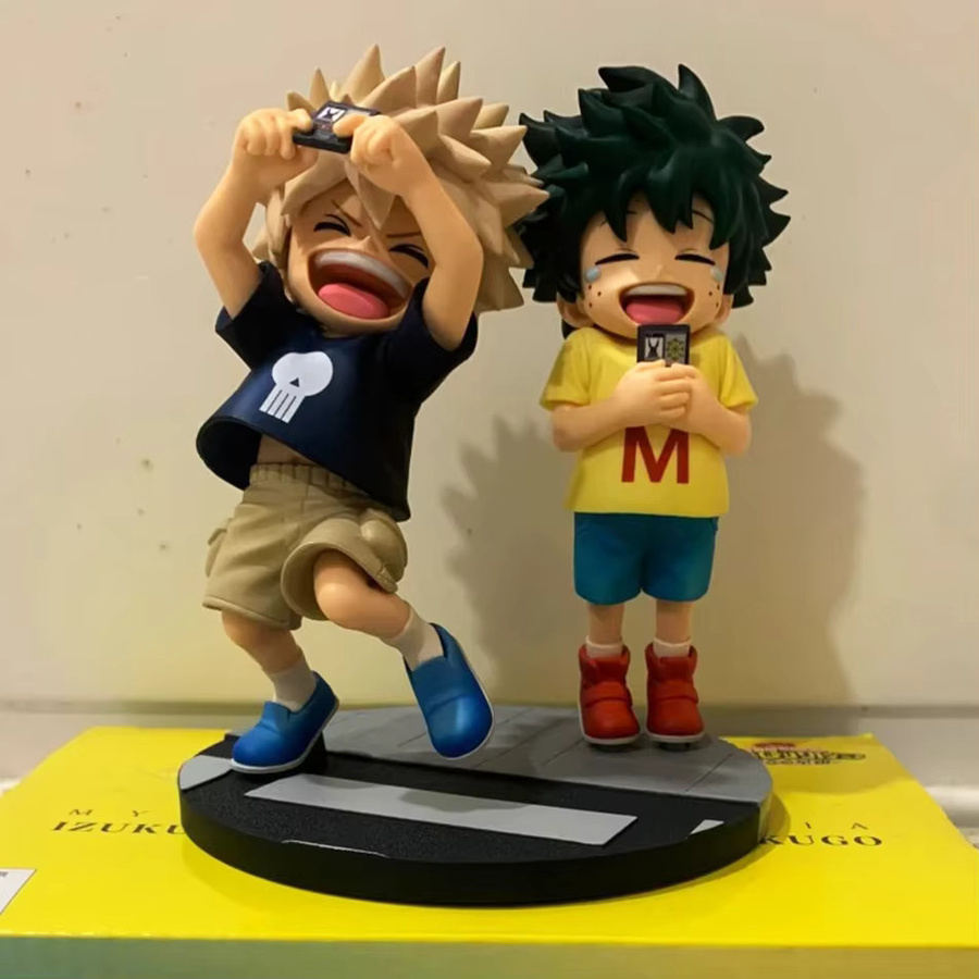 Bandai My Hero Academia Katsuki Bakugou Izuku Midoriya, Actionfiguren, 11cm - Bild 3