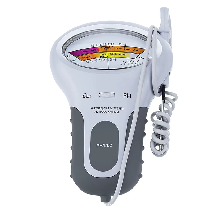 ATUOTIN 2-in-1 Digitales PH- und Chlor-Messgerät PC-101 in Weiß für die Wasserqualität von Pool und Spa - Bild 2