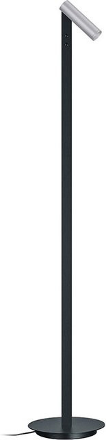 Bankamp Spot F6139 LED-Stehleuchte aus Aluminium in Grau mit dim2warm Funktion und Ausrichtung links - Bild 1