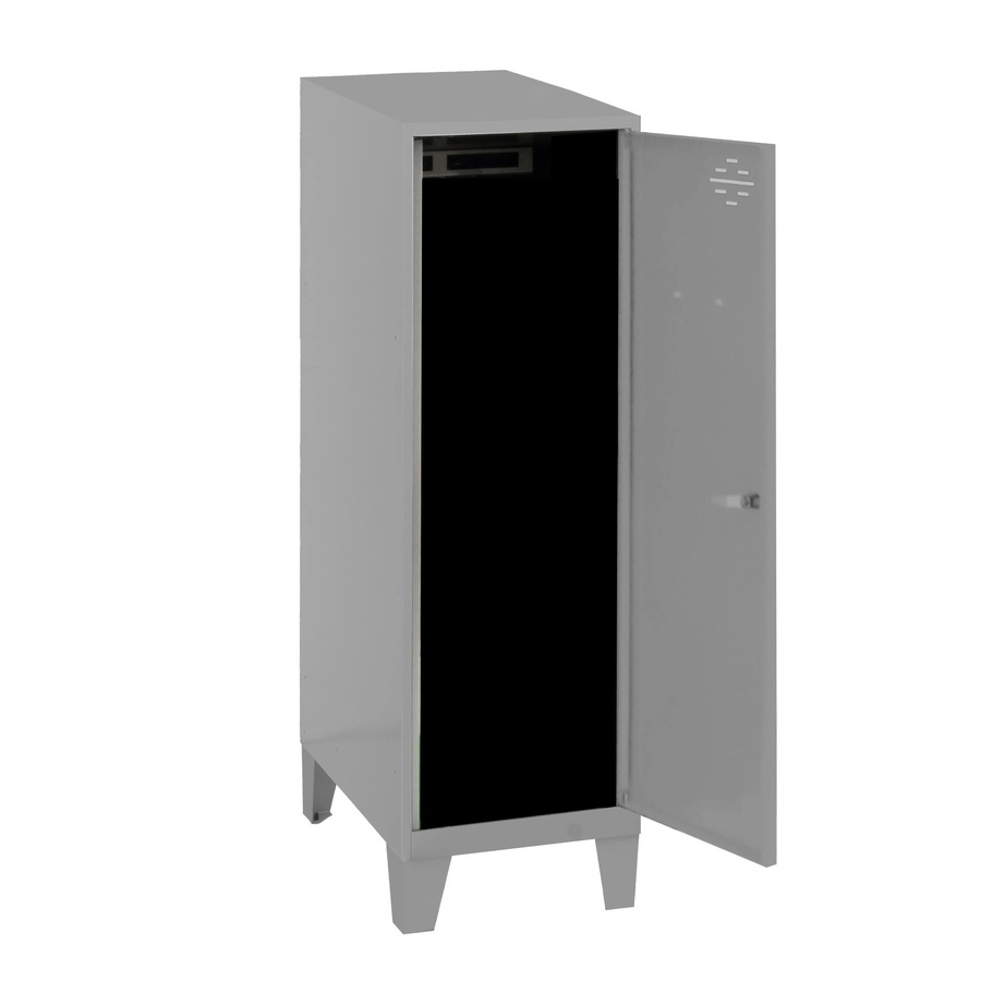 PROREGAL Schließfachwürfel AMEGO Spind mit Standfüßen, Farbe: Grau, H x B x T: 101,5 x 30 x 50 cm - Bild 2