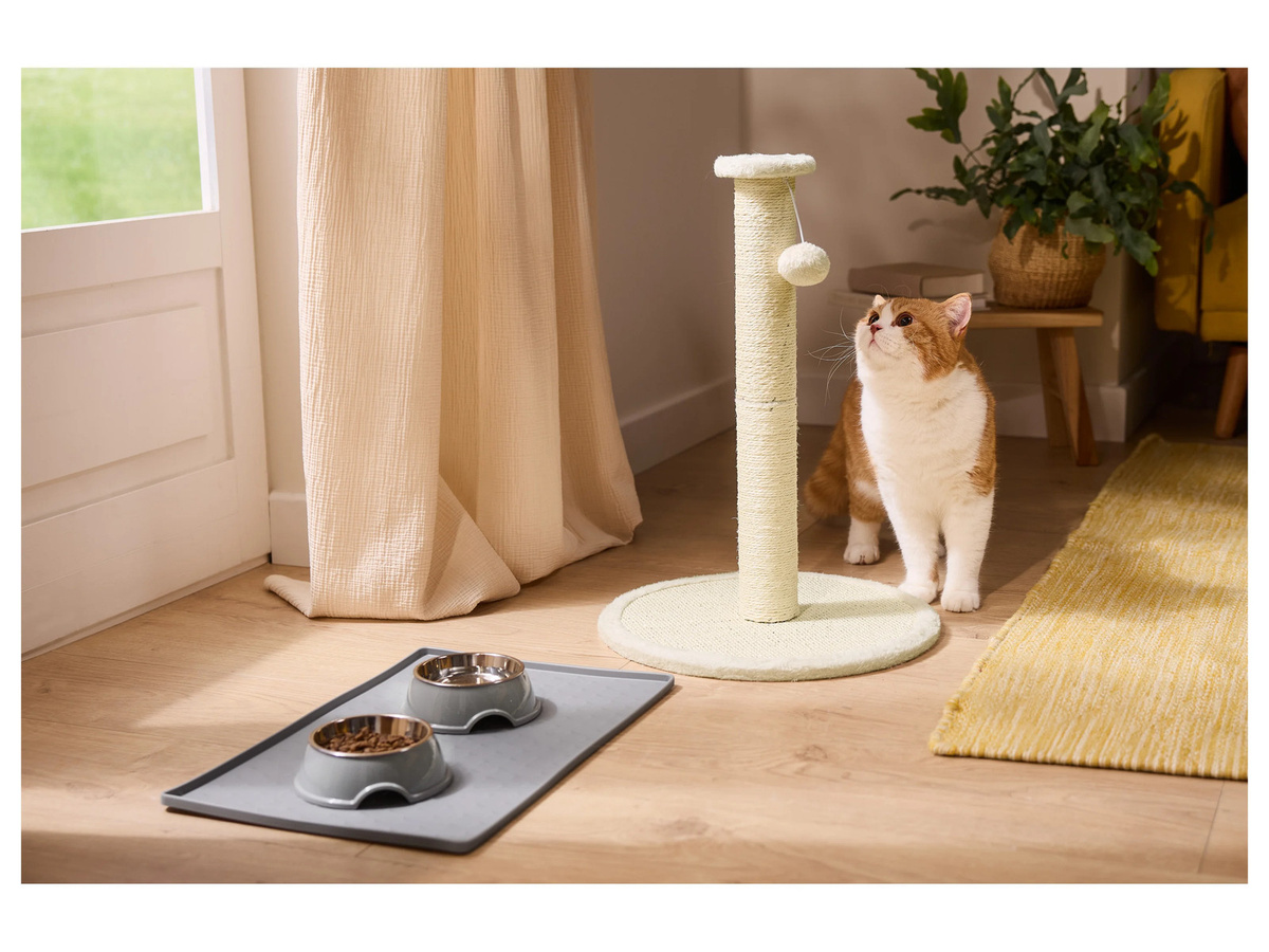 ZOOFARI Katzen-Kratzbaum mit integriertem Spielball in Beige - Bild 2
