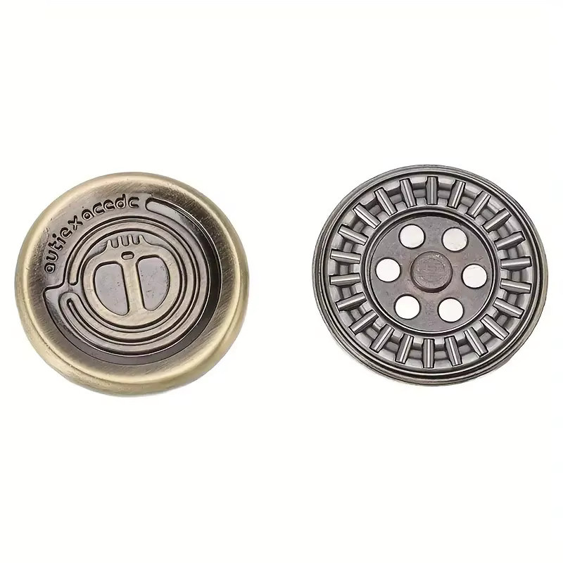 AHHLCLT Teufel Milch Kappe Metall EDC Zappeln Spielzeug, Magnetische Haptische Münzen - Bild 2