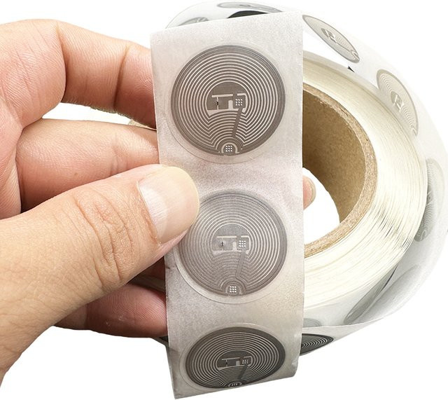 Guang Hongrun NFC-Tags runde RFID-Aufkleber mit 1024 Bytes und 13,56 MHz RFID-F08-Chip für Android und Smart-Lock-Zugangskontrolle - Bild 1