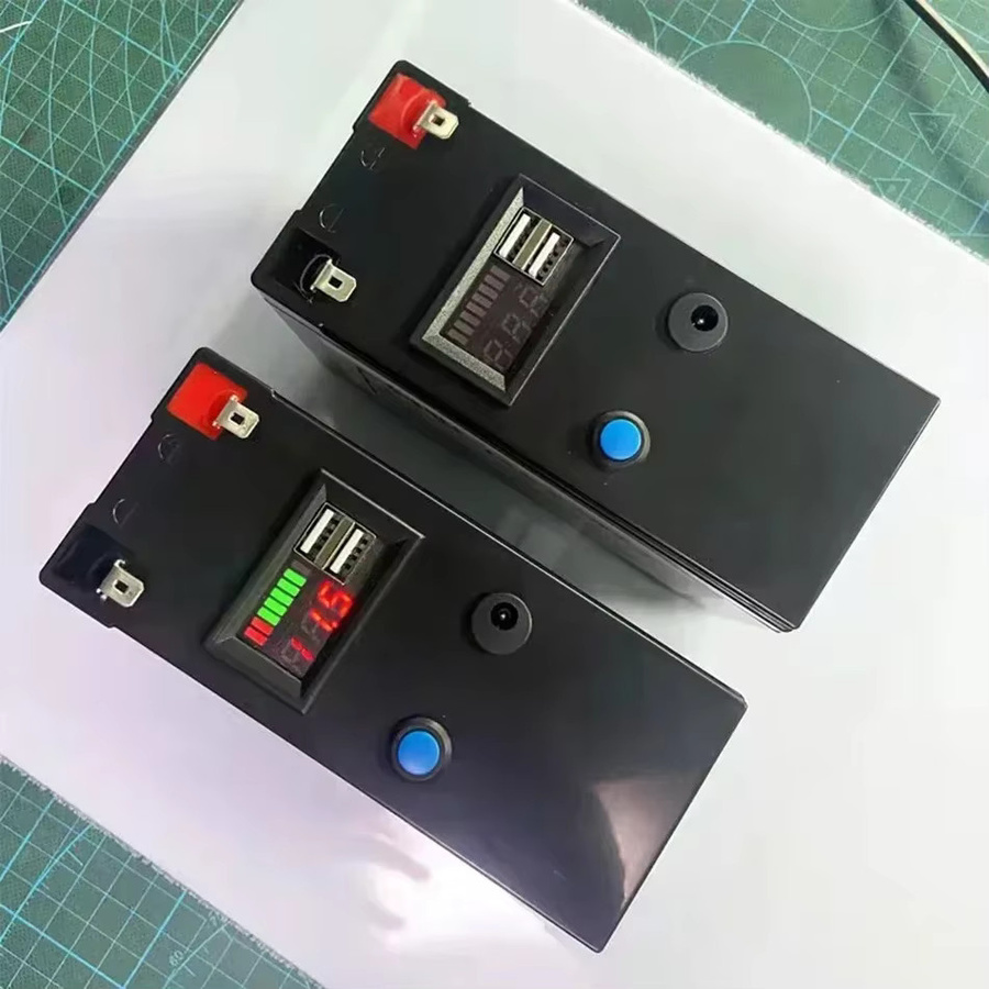 DAWEIKALA 12V Lithium-Batterie 10Ah wiederaufladbarer 18650 Akku für Solarenergie, elektrische Kinderautos und LED-Leuchten - Bild 3