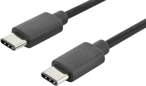 Digitus USB-C auf USB-C Anschlusskabel USB 2.0 Schwarz 1,80 m - Bild 2