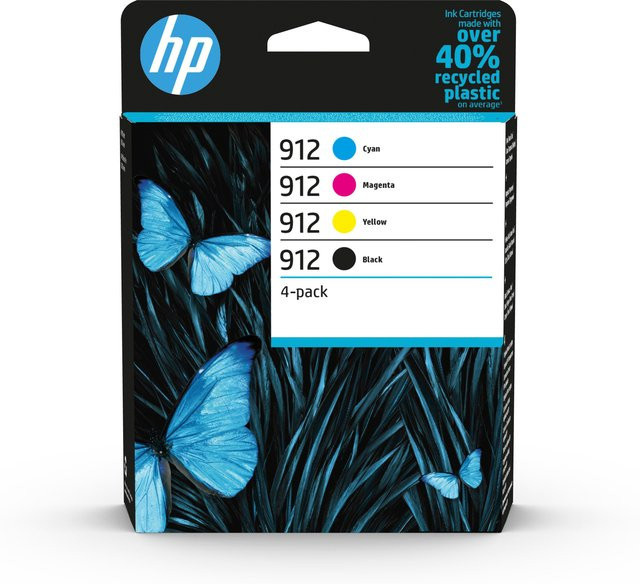 Original HP 912 Tintenpatronen Multipack 4er-Pack CMYK (Schwarz, Cyan, Magenta, Gelb) - Bild 2