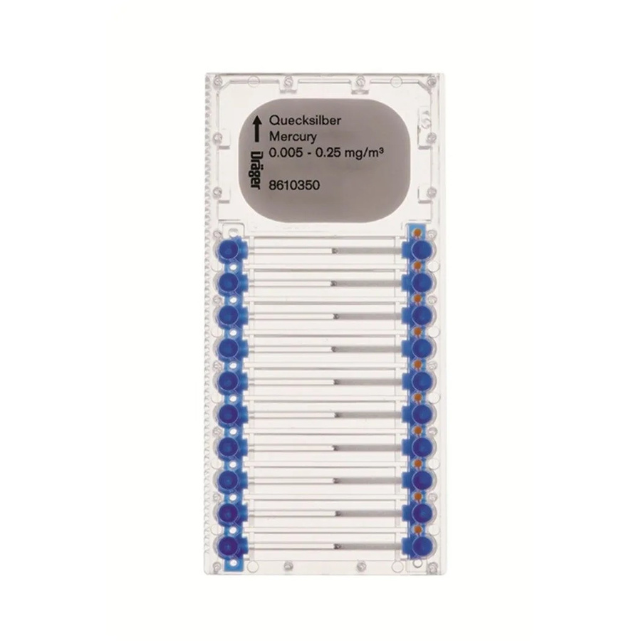 Dräger Microtubes für Quecksilber 0.005 bis 0.25 Mg/m3 transparent - Bild 2