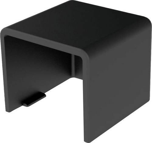 KOPOS 8621_FB Kabelkanal Endstück Schwarz B: 20 mm, H: 20 mm - Bild 1