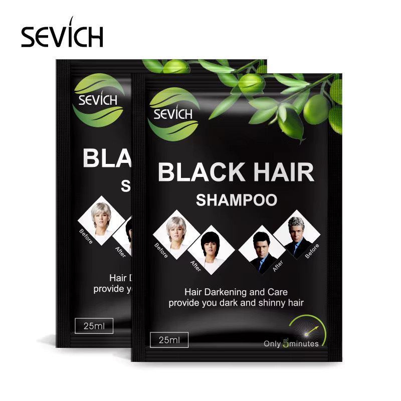 Sevich Haarfarben Shampoo, Schwarz, Creme, Unisex - Bild 2