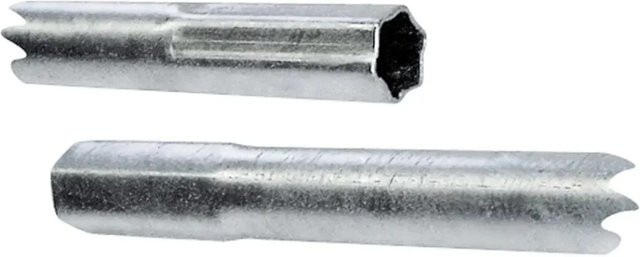 SCHWAIGER Steckmast AMS1000 aus Stahl in Silber, Höhe: 100 cm, Durchmesser: 4,2 cm - Bild 1