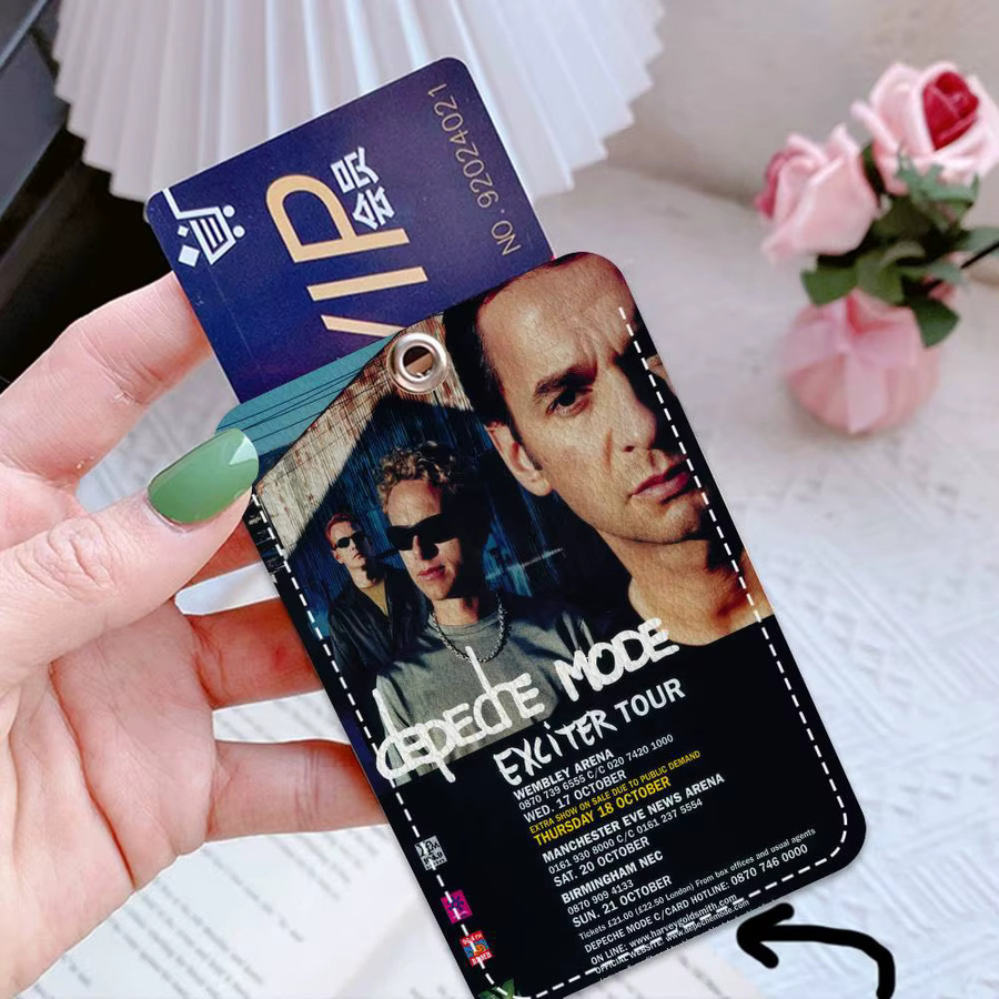 Depeche Mode Schlüsselanhänger, Leder - Bild 3