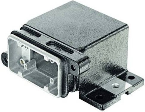Harting Sockelgehäuse 19400060911 in Schwarz aus Aluminium - Bild 1