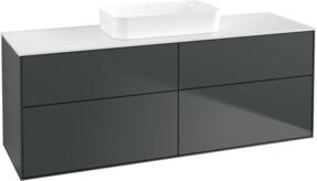 V&B Waschtischunterschrank Finion in Weiß, Wandmontage, B/H/T: 160 x 60,3 x 50,1 cm - Bild 1