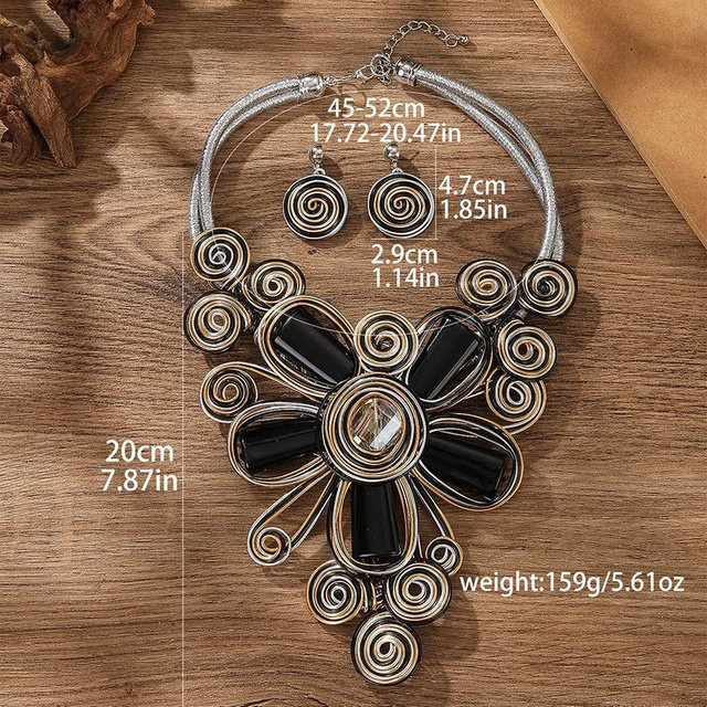 Lucky Star Jewelry Schmuck-Set, Halskette, Anhänger, Aluminium, Zirkonia, Silber, Damen - Bild 1