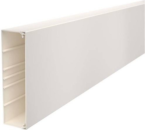OBO Bettermann Wand- und Deckenkanal in Weiß, B/H: 21,0 x 6,0 cm - Bild 1