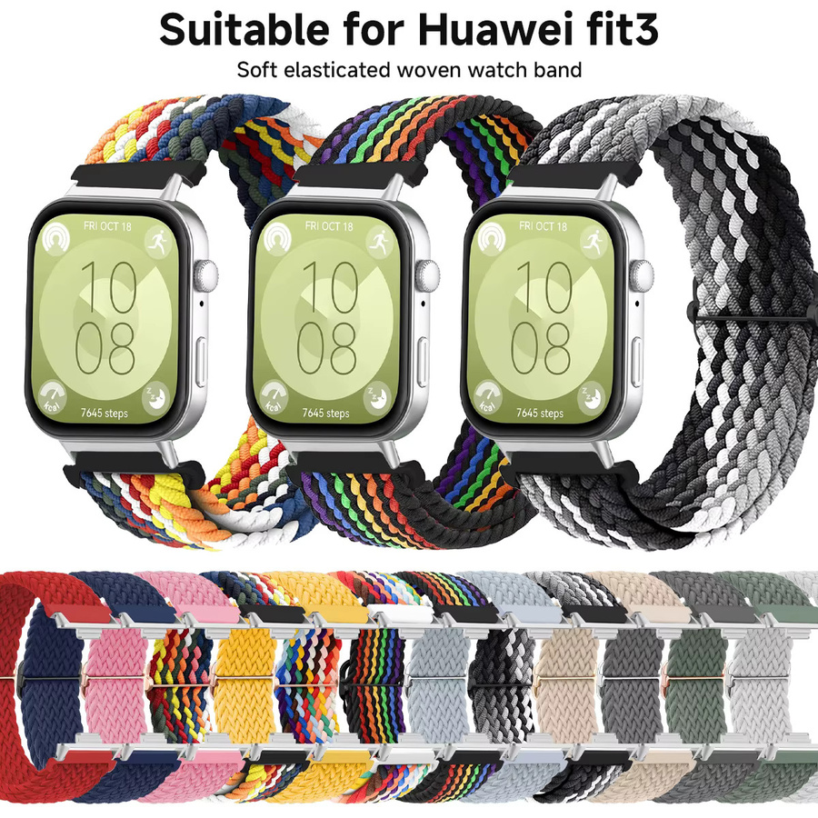 CAOWTAN Uhrenarmband Nylon, Huawei Watch Fit 5 4 3 - Bild 2