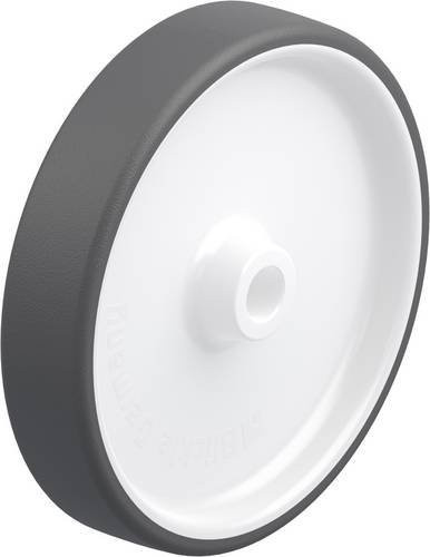 Blickle POTH 250/25G Kunststoff-Rad in Grau und Weiß mit einem Durchmesser von 250 mm und einer Tragfähigkeit von maximal 1000 kg - Bild 1