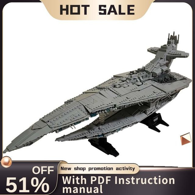 Mocucs Star Wars Interdictor Kreuzer, Bausteine, 2559 Teile - Bild 1