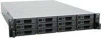 Synology SA3410 NAS Speicherserver Rack 2U mit 12 Bays in Schwarz-Grau - Bild 1