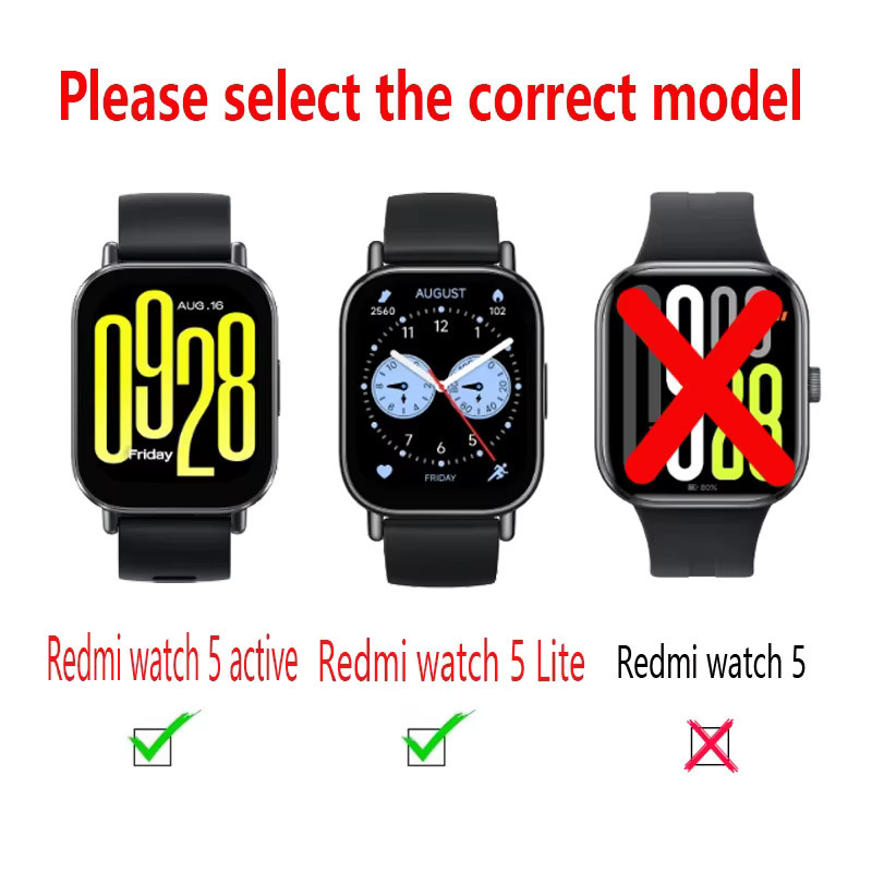 Xiaomi Smartwatch Zubehör, Silikonband, Schwarz, Unisex - Bild 2