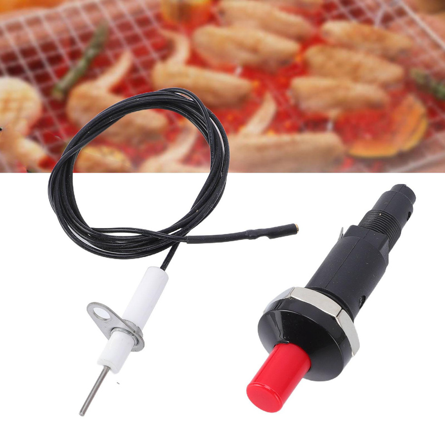 5er Set Neoglint Piezo-Grillanzünder aus Kunststoff mit Draht für Gasherd und Ofen - Bild 3