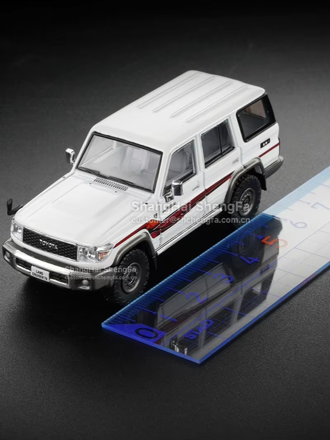 MaiSiDi Toyota Land Cruiser LC76 Hardcore Off-Roader, 1:64, Legierungsdruckgussmodell, SUV-Sammlerfahrzeug - Bild 4